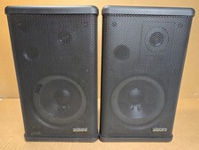 ADVENT Indoor Outdoor Mini Advent Speakers W/Wall Mounts (needs refoam) Working
