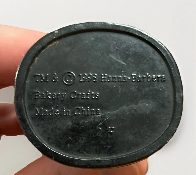 Scooby-doo and Shaggy 1998 Hanna-Barbera PVC “Yikes” Cake Topper 3.5” De colección Foto 3 de 3