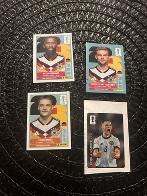Panini FIFA World Cup 2026 Germany Soccer Card (4) Kimmich, Rüdiger, Wirtz etc!