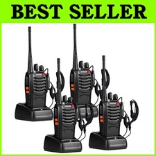 Durable Walkie Talkies for Adults - Long Range Communication