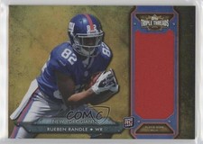 2012 Topps Triple Threads Rookie Jumbo Relic Gold /25 Rueben Randle 0m0