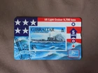 Map MINT Unused Gibraltar - USS Philadelphia