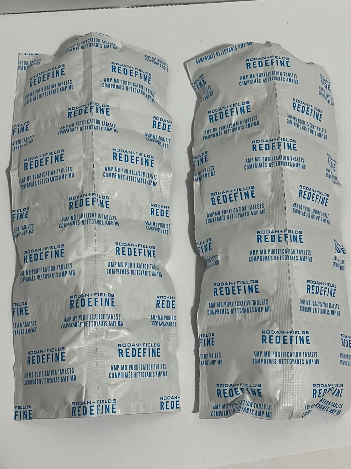 Rodan + Fields Redefine AMP MD Purification Tablets Anti-Aging 16 Tablets Sealed - Image 2 of 3