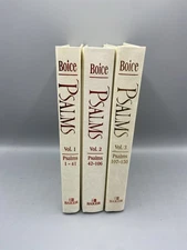 Psalms: An Expositional Commentary Complete 3 Volume Set Hardcover Boice, J 1998