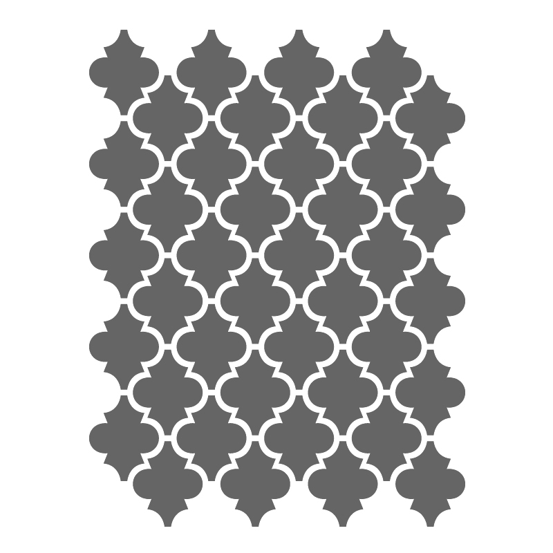 Wall Stencil Moroccan Pattern Printables Printable Moroccan Stencils