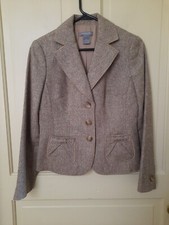 Ann Taylor Tweed Suit Blazer Women  s 3 Button Business Professional Career 2P