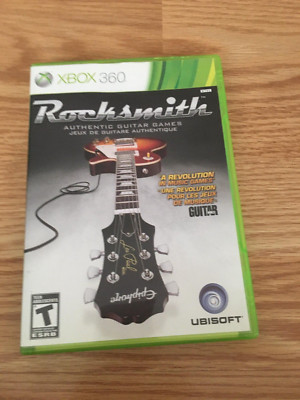 Rocksmith Xbox 360 Complete with manual CIB