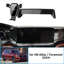 Car Phone Holder for VW Atlas Teramont 2024 2025 CROSS Accessories GPS Bracket