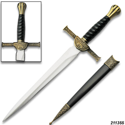 Macleod Dagger With Scabbard 11.75'' Overall
