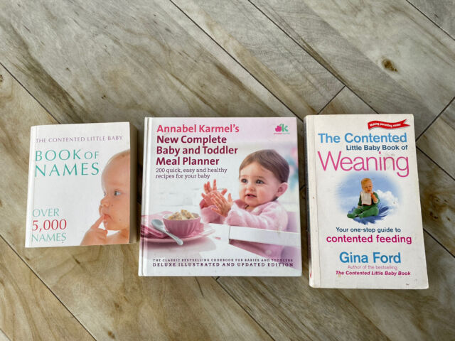 baby books bundle Baby Names Annabelle Karmel Gina Ford