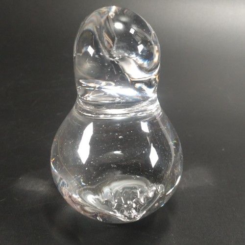 Sweet Glass "Rubber Ducky" Paperweight Artisan Handcrafted 3.5" T x 3" L x 2"W - Bild 3 von 11
