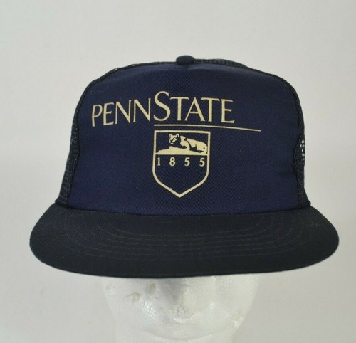 Vtg 80s Penn State Nittany Lions Orange 