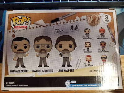Funko Pop! The Office - Utica Prank 3-Pack Vinyl Figure