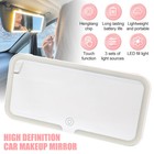 LED Lighted Car Sun Visor Vanity Mirror Clip On Universal Make Up Sunshade Light