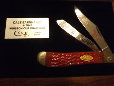 Case LIMITED EDITION DALE EARNHARDT 6240 RED PICK BONE Pocket