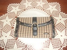 Longaberger Homestead Exclusive Khaki Check Wallet