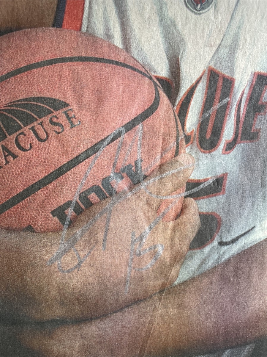 Carmelo Anthony signed Syracuse Newspaper Post Standard | eBay