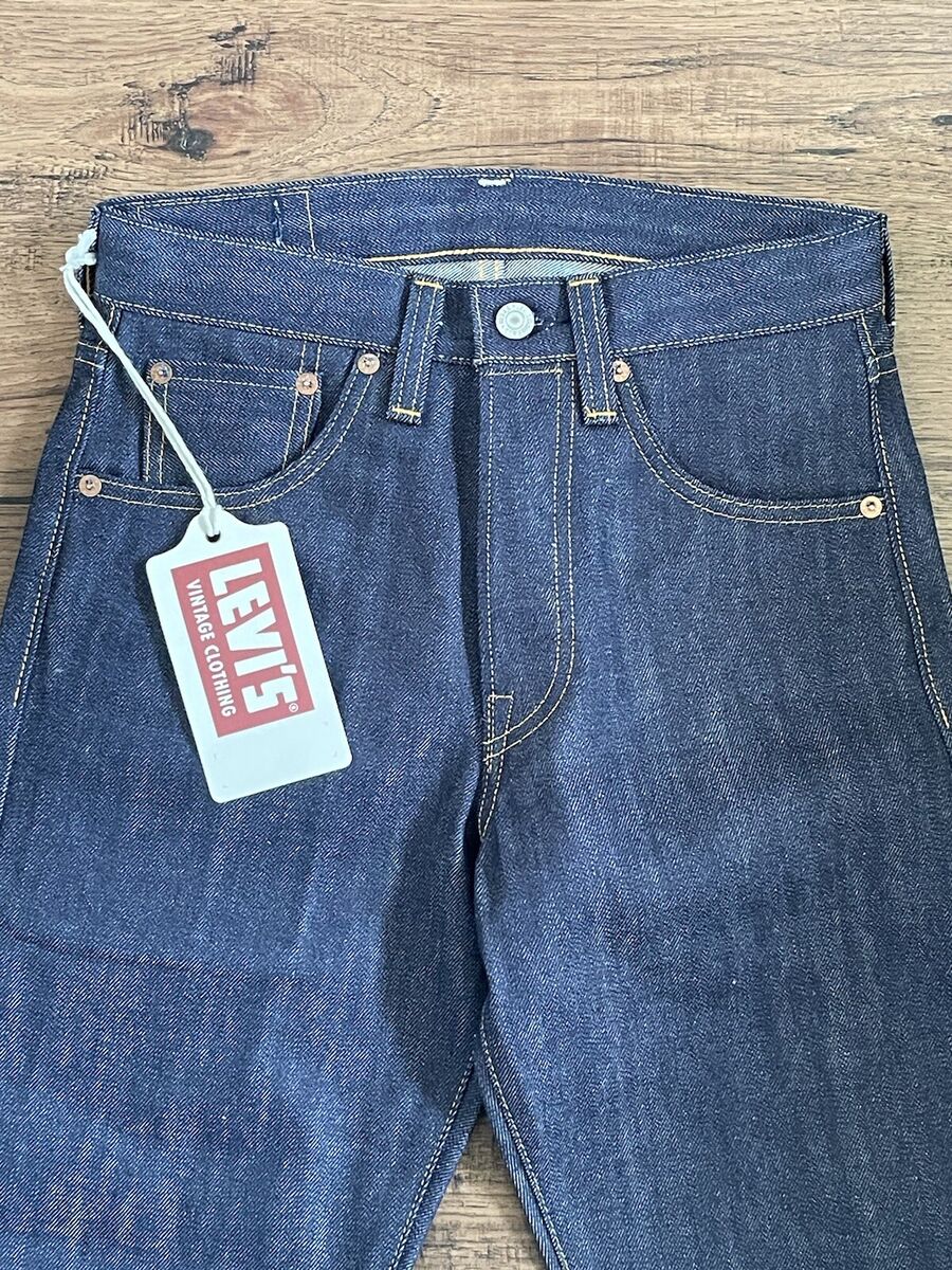 Levi's 1947 501XX Tom Sachs Vintage Selvedge Jeans 'Blue Levi's 1947 501XX Tom Sachs Vintage Selvedge Jeans 'Blue