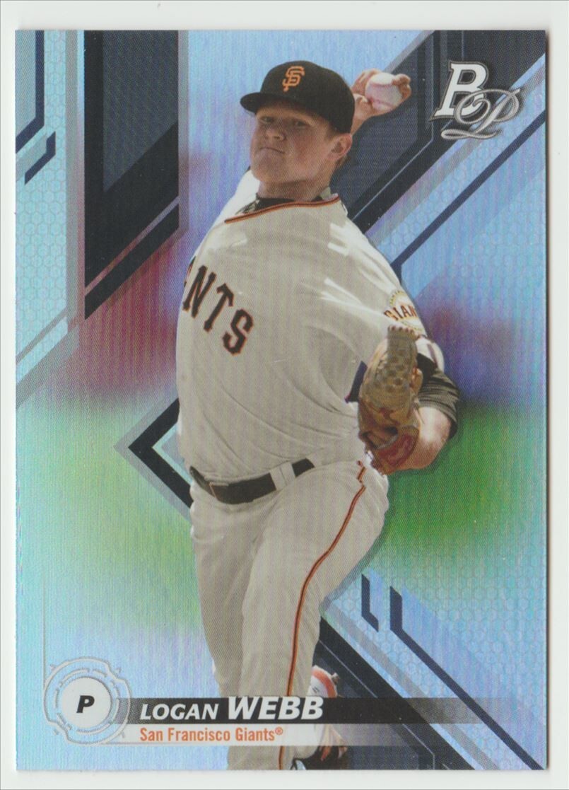 Logan Webb #TOP-30 2019 Bowman Platinum Baseball Top Prospects Autographs