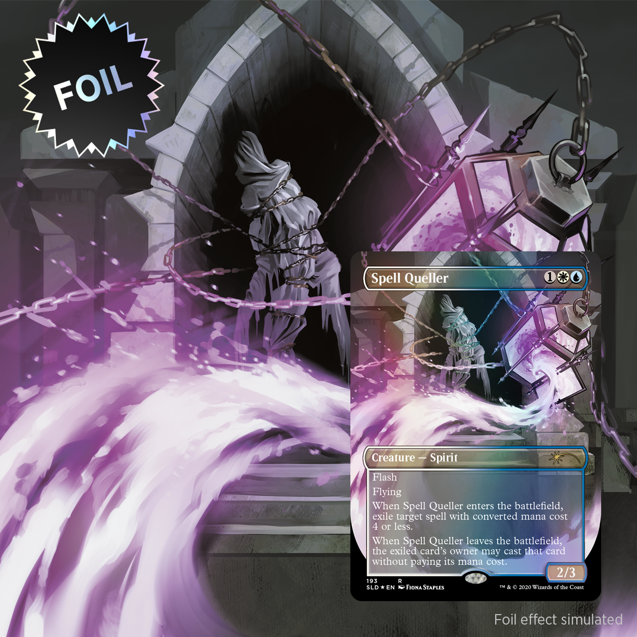 MTG Secret Lair Fiona Staplesfoil