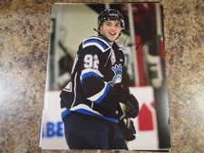 HENDRIX LAPIERRE AUTOGRAPHED 8X10 MATTE PHOTO CHICOUTIMI SAGUENEENS (CC)