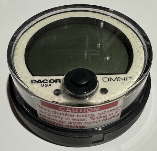DACOR OMNI SCUBA Dive Computer Puck Module, Glows + Temperature, NEW Batteries - Picture 4 of 5
