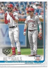 2019 Topps Series 1 Baseball 150th Anniversary NL Nails