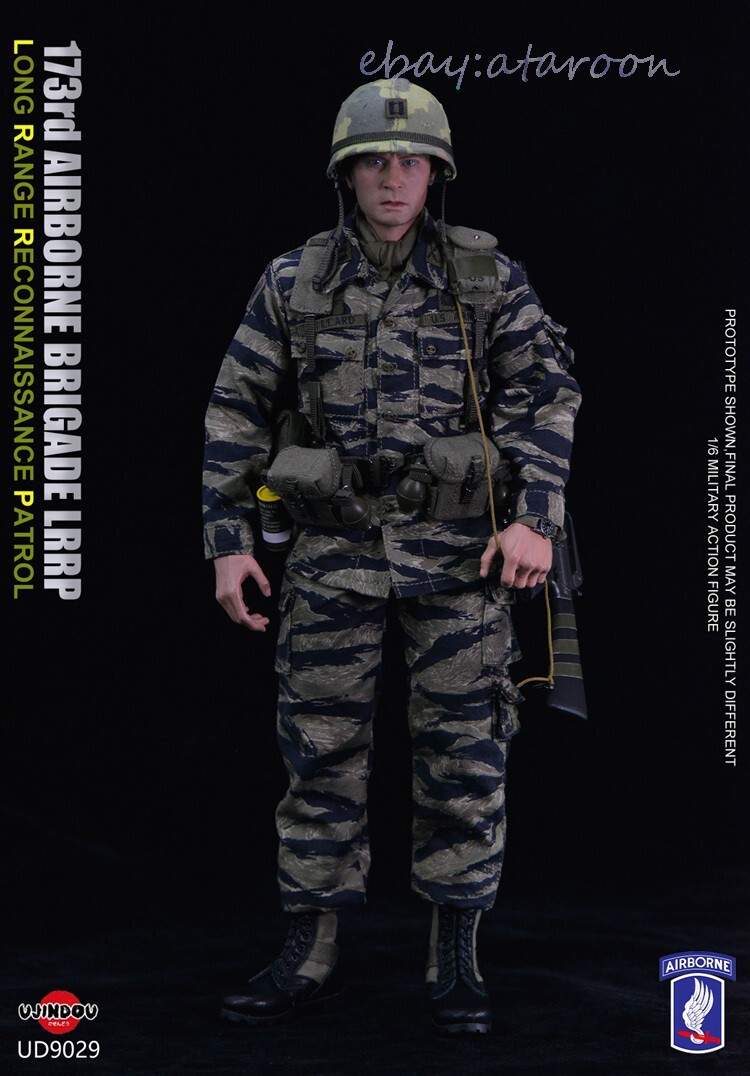UJINDOU UD9029 1/6 US Army LRRP In Vietnam Male Soldier Action