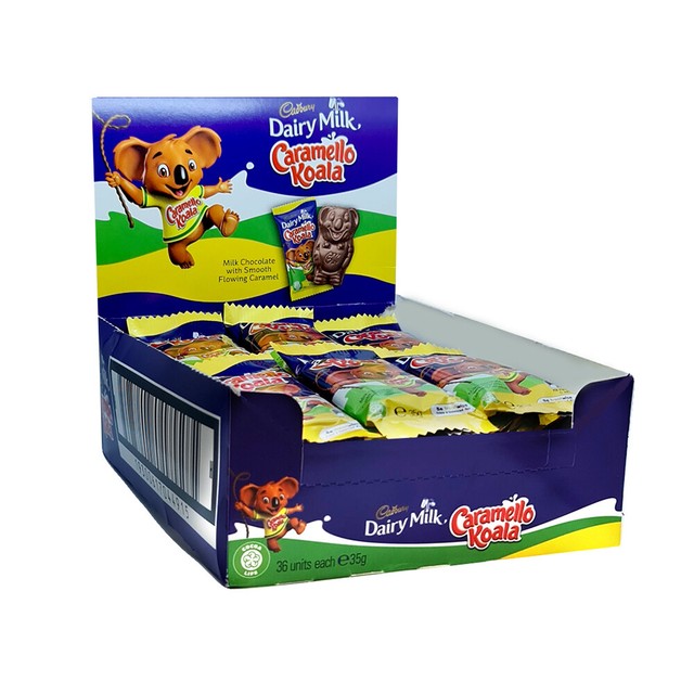 Cadbury Caramello Koala Dairy Milk Chocolate 36g (36 Piece) for sale
