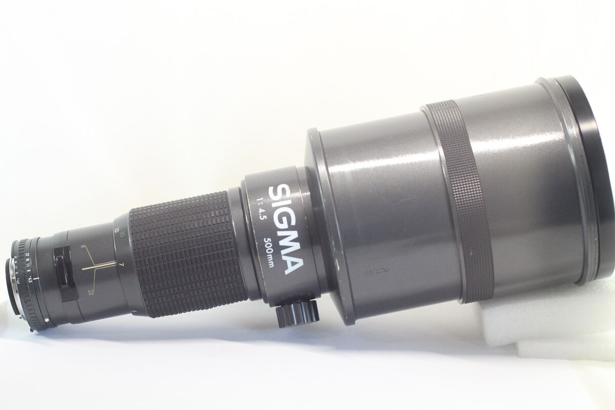Sigma APO 500mm F/4.5 Multi Coated MF Zoom Lens for Nikon Ai Sigma APO 500mm F/4.5 Multi Coated MF Zoom Lens for Nikon Ai