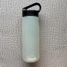 Camelbak Water Bottle 25oz Light Yellow Transparent BPA Free Plastic