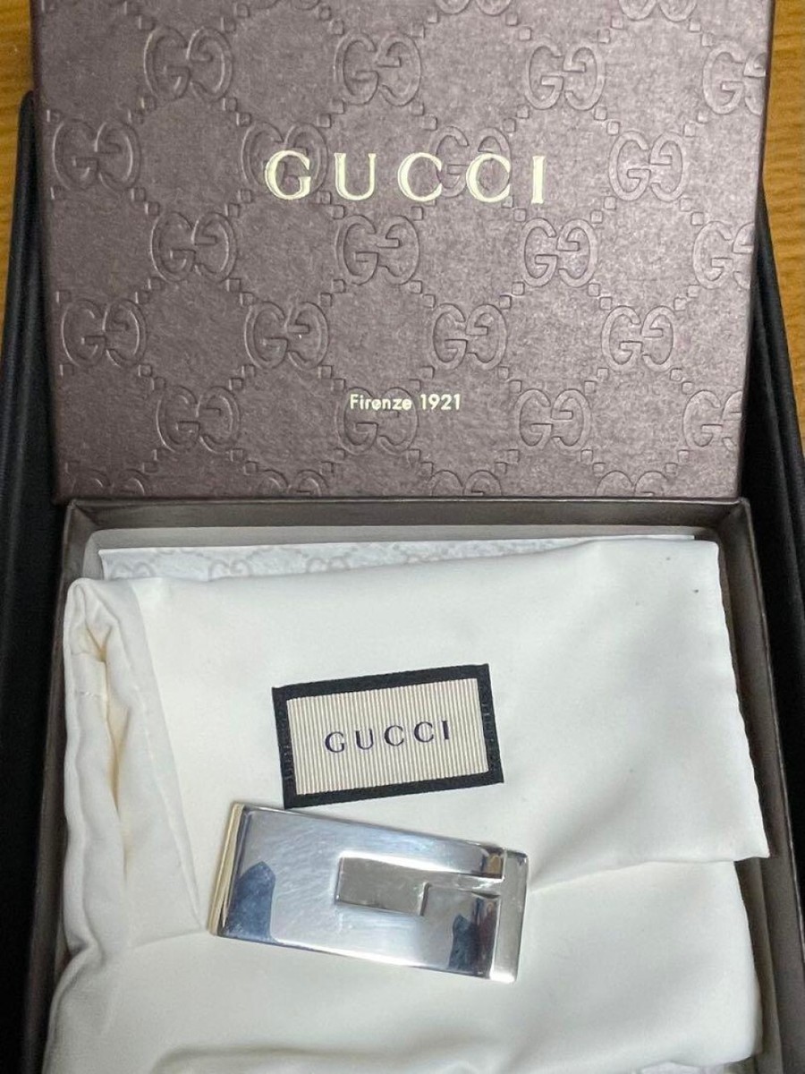 Gucci Money clip 925 Sterling silver 202501117 | eBay