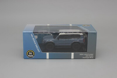 PARA64 1/64 Scale  Land Cruiser Prado J250 Blue Diecast Car Model