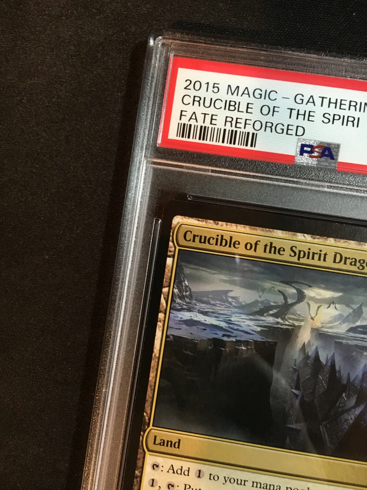 2015 Magic The Gathering Fate Reforged - Crucible of the Spirit Dragon - PSA 10 - Image 4 of 4