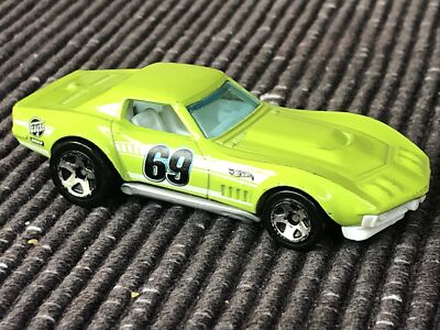 Green 1969 Corvette Hot Wheels Hot Wheels 18 Scale 1969 Corvette