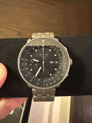 Ventura V-Matic Loga Titanium Automatic Chronograph Watch | eBay