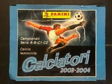 STICKER PACKET CALCIATORI PANINI 2003/2004 SEALED FULL NEW NEAR MINT RARE