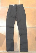 ANNE KLEIN WOMENS TUMMY CONTROL PONTE PANTS SLIMMING SMOOTHING BLACK