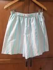 Vintage American Spectator By Land'n Sea Pastel Color High Waisted Cloth Shorts