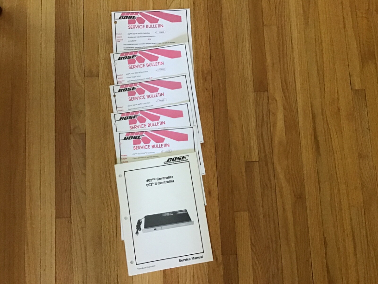 BOSE 402 802 II Controller Service Manual *Original*