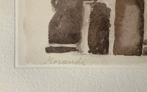 Giorgio Morandi (Warhol Picasso Tapies Christo Salvador Dalì Braque Guttuso Baj) - Foto 5 di 9