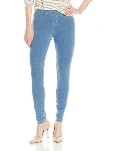 Classic Indigo Denim Jean Leggings | eBay