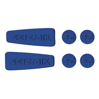 Seizmik Pursuit Mirror Insert Kit Blue 18077