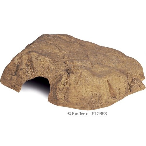 Exo Terra Reptile Cave S, M, L, XL Vivarium Hide for Snake Lizard Hide