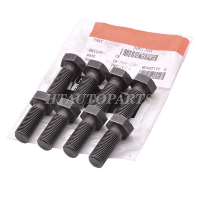 Flywheel Bolts Qty 8 for Cummins 6BT 6BTA 4BT 4BTA 6C8.3 Engine（12.9）