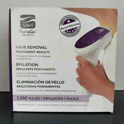 Silk'n Flash & Go Permanent Hair Removal Device System Go Lux