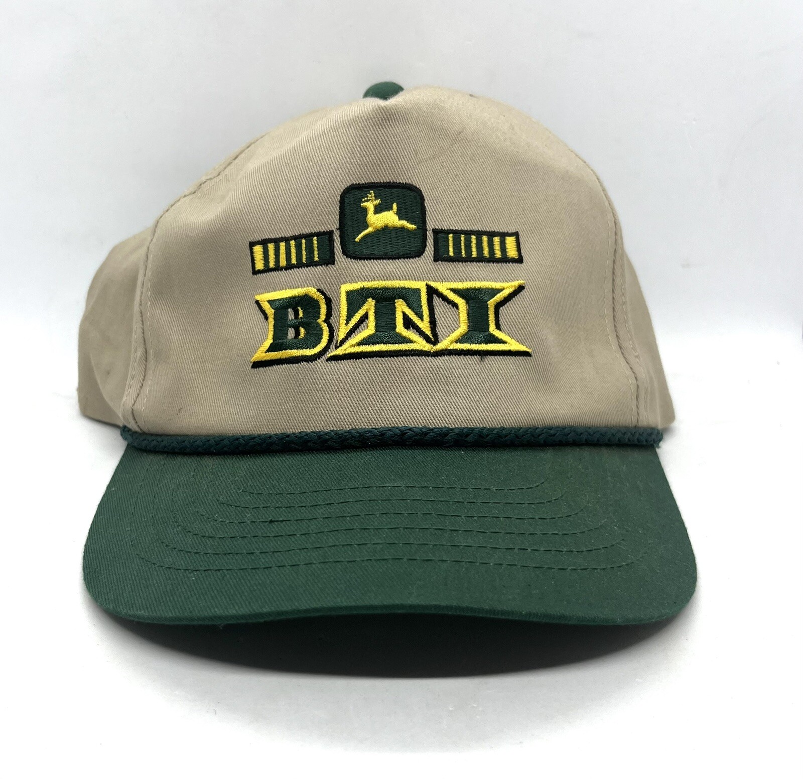 Vintage RARE John Deere Snapback Trucker Hat Cap BTI Bucklin Kansas eBay