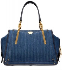 coach denim sutton crossbody