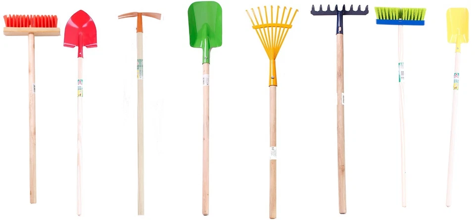 Kinder Gartenwerkzeug Laubharke Schaufel Kescher Werkzeug Rechen Spaten