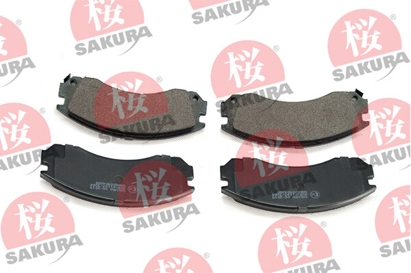 Sakura BremsbeläGe Bremsbelegsatz Vorne FüR Mitsubishi Outlander III-image